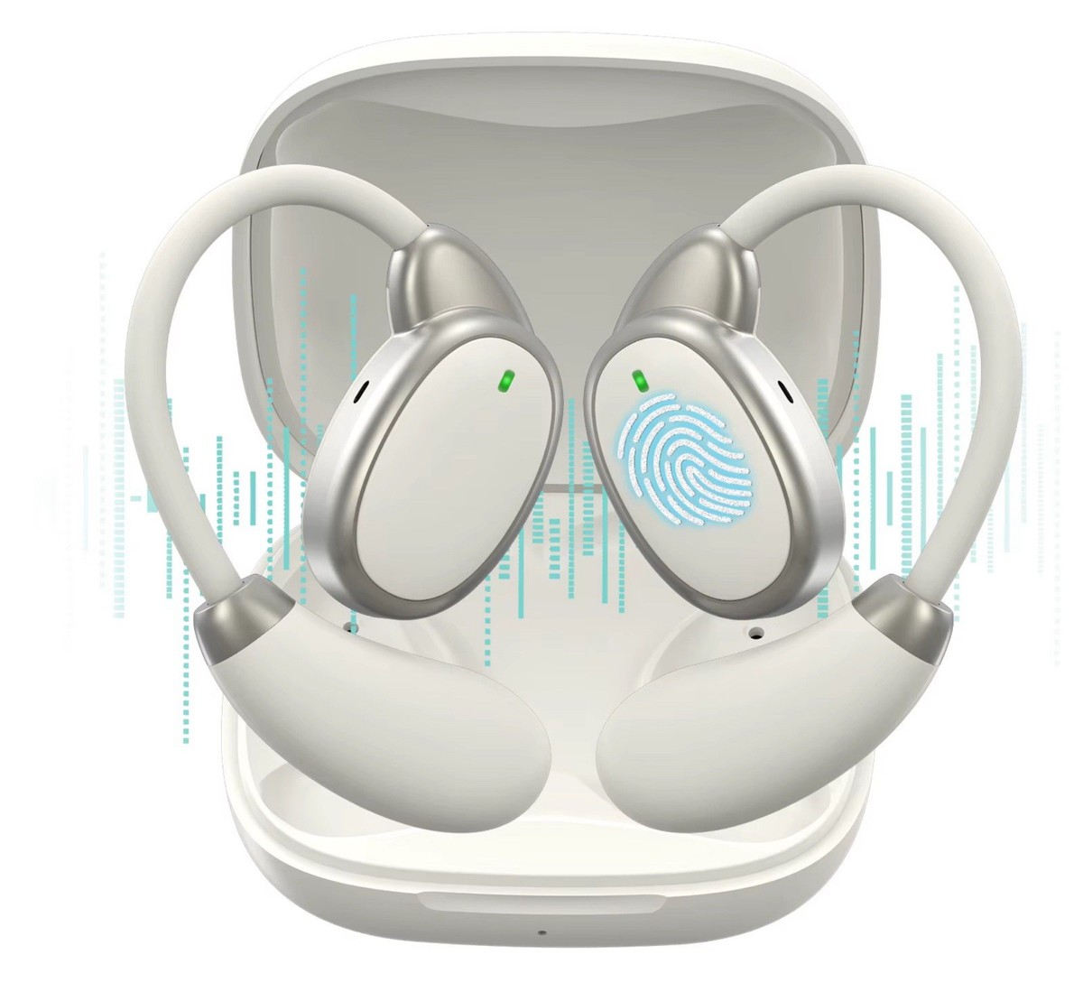 VTrans AI Language Translator Earbuds, Real Time Translation