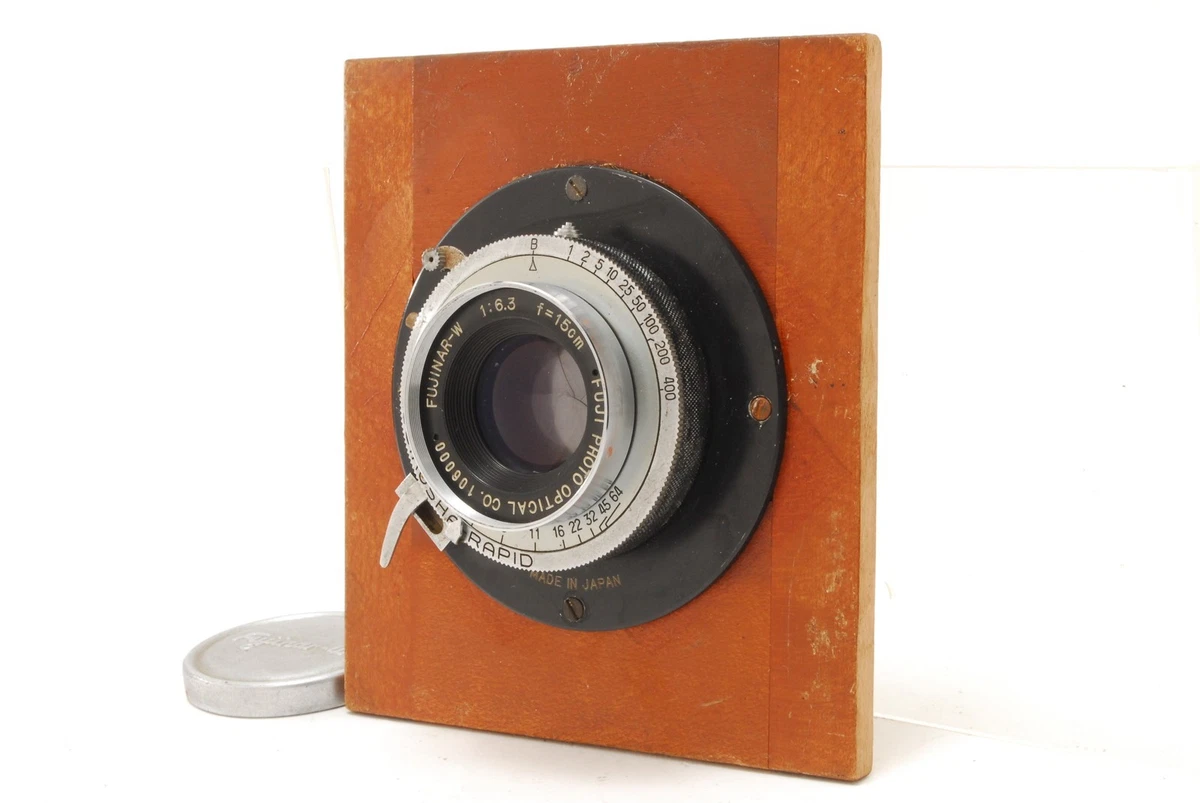 FUJINON・W 150㎜ 最高 F6.3 115×115ボード付 FUJINON.WS 150㎜