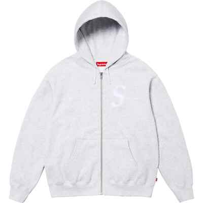 Supreme S Logo Zip Up Hooded Sweatshirt FW24 6colors | eBay