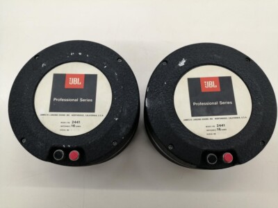 JBL 2441 Compression Driver Pair Speaker from JAPAN | eBay