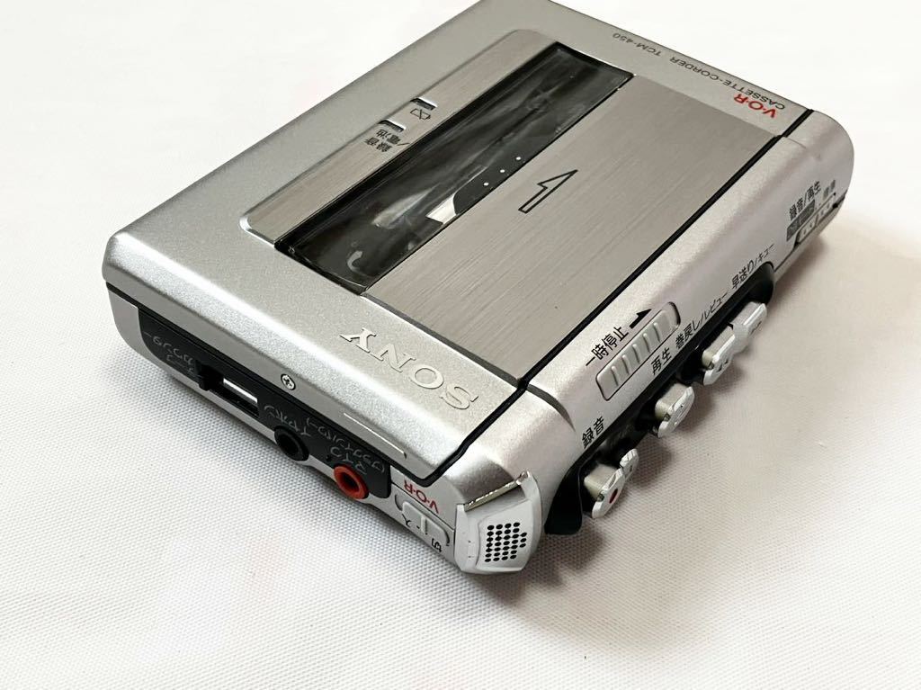 SONY TCM-450 WALKMAN Cassette Tape Recorder Player Portable