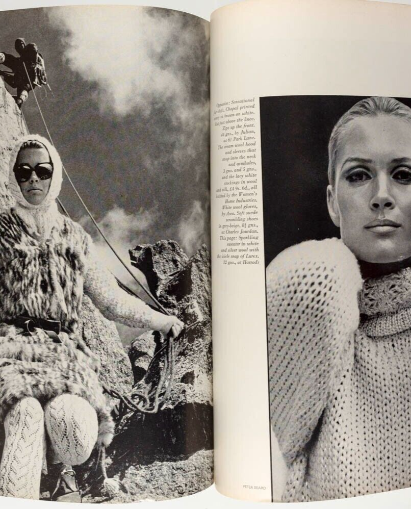 Jane Holzer AUDREY HEPBURN Givenchy VOGUE November 1964 Quant