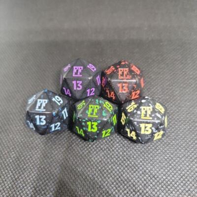 MTG Final Fantasy Crystal Dice D20 Prerelease Kit Rare Japan Set