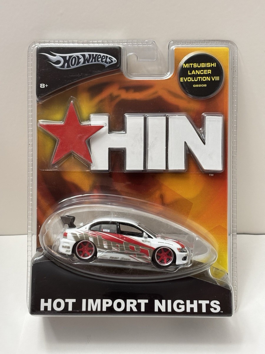 Hot Wheels RARE HIN Hot Import Nights Mitsubishi Lancer Evolution