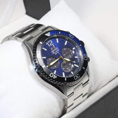 Orient Sports Limited Edition Solar Blue Dial Men's Watch RA