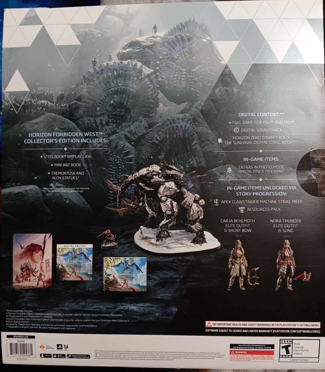 Horizon Forbidden West Collector's Edition (PlayStation 5, 2022