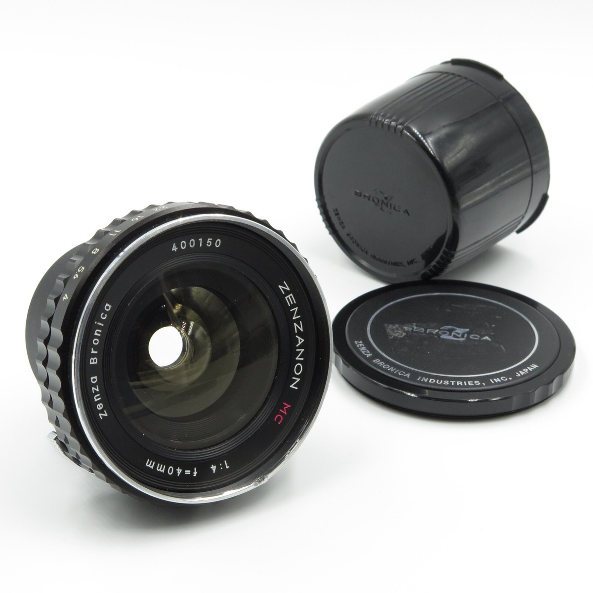 Zenza Bronica 40mm f4 Zenzanon MC Lens for S/S2 with Caps [RARE