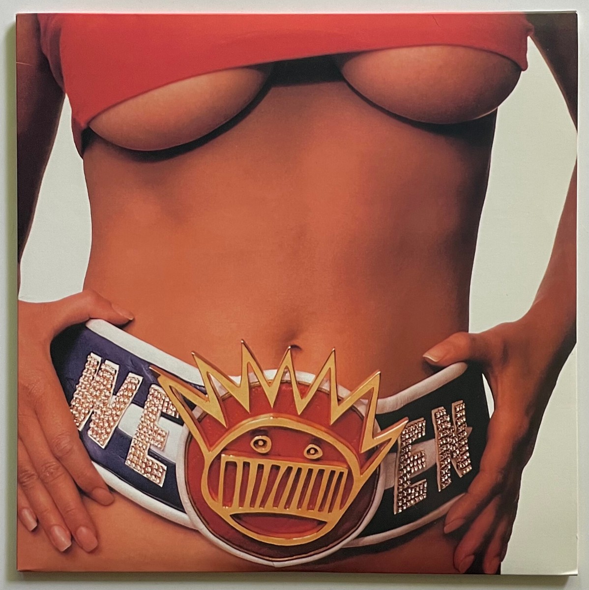 Vtg WEEN Album CHOCOLATE & CHEESE Record PLAIN RECORDINGS Vinyl