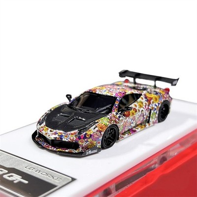 Flame 1:64 LBWK LB-Silhouette Works 458 GT Resin Model Car | eBay