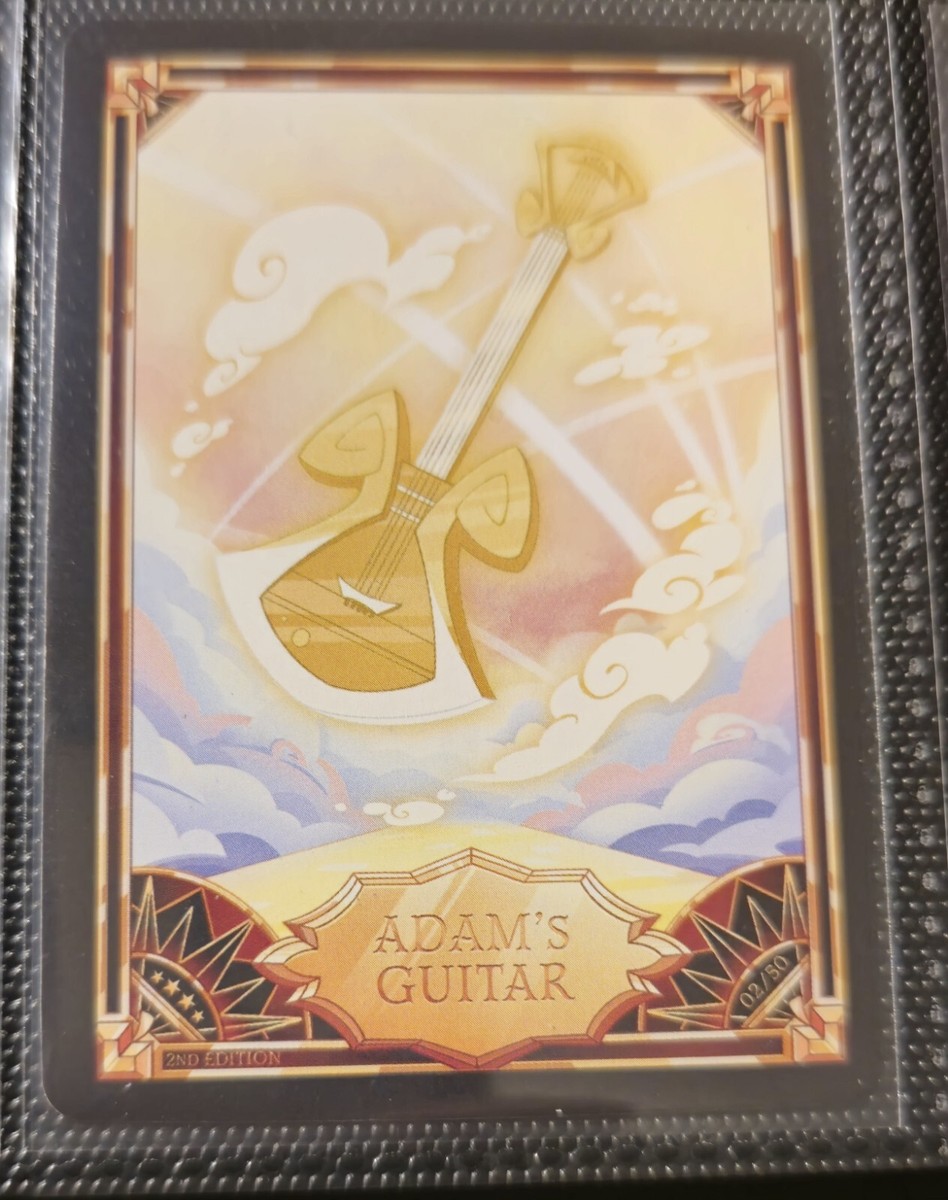 Hazbin Hotel Trading ADAM'S GUITAR 2nd Edition | eBay