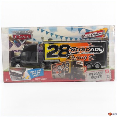 Disney Pixar Cars Nitroade hauler Rust-eze Racing #1 RaceORama