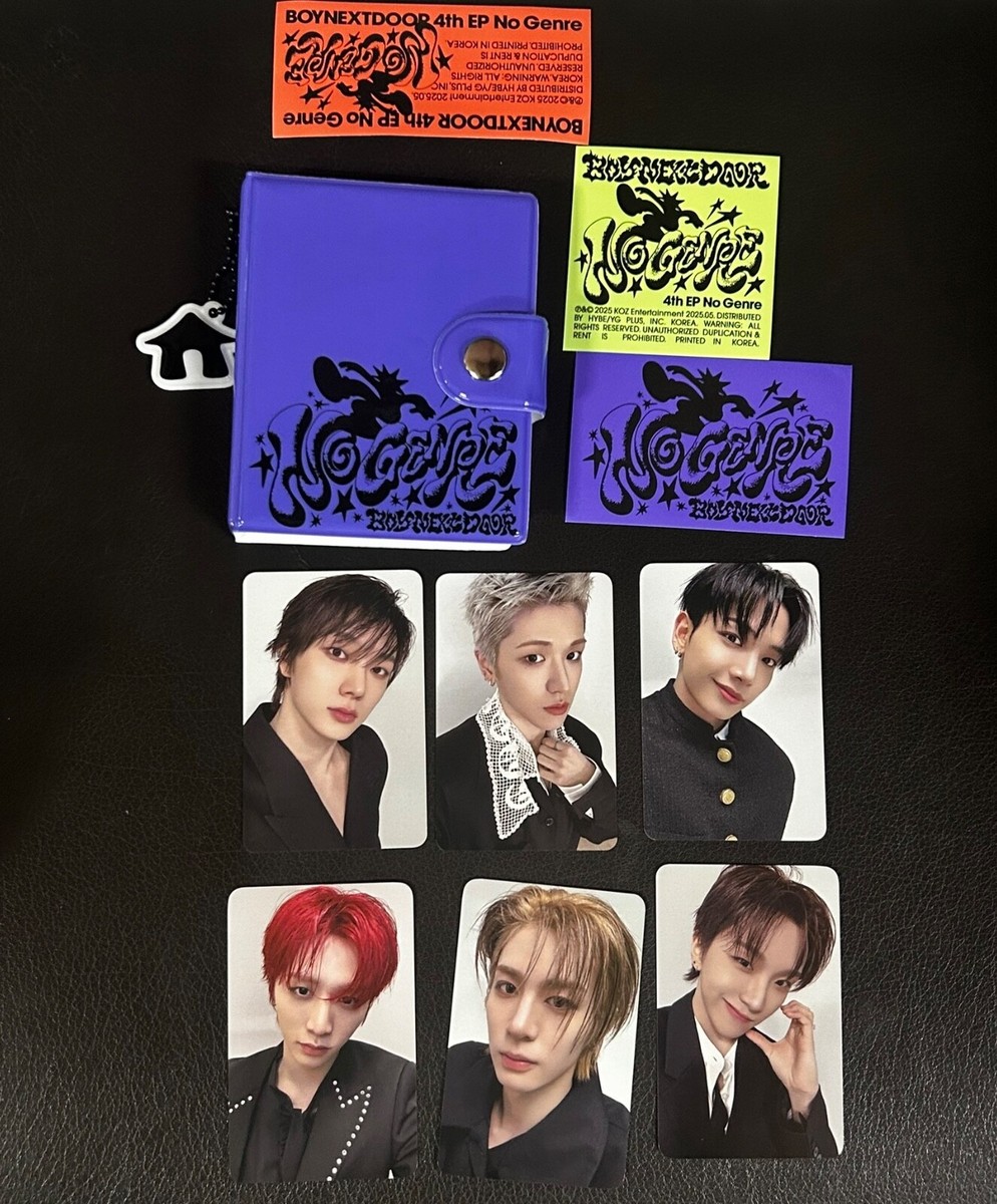 BOYNEXTDOOR] 4th EP - NO GENRE Showcase benefit Kit, Photocard | eBay
