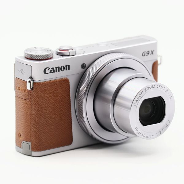 Top Mint-Canon PowerShot G9 X Mark II 20.1MP Digital Camera Silver
