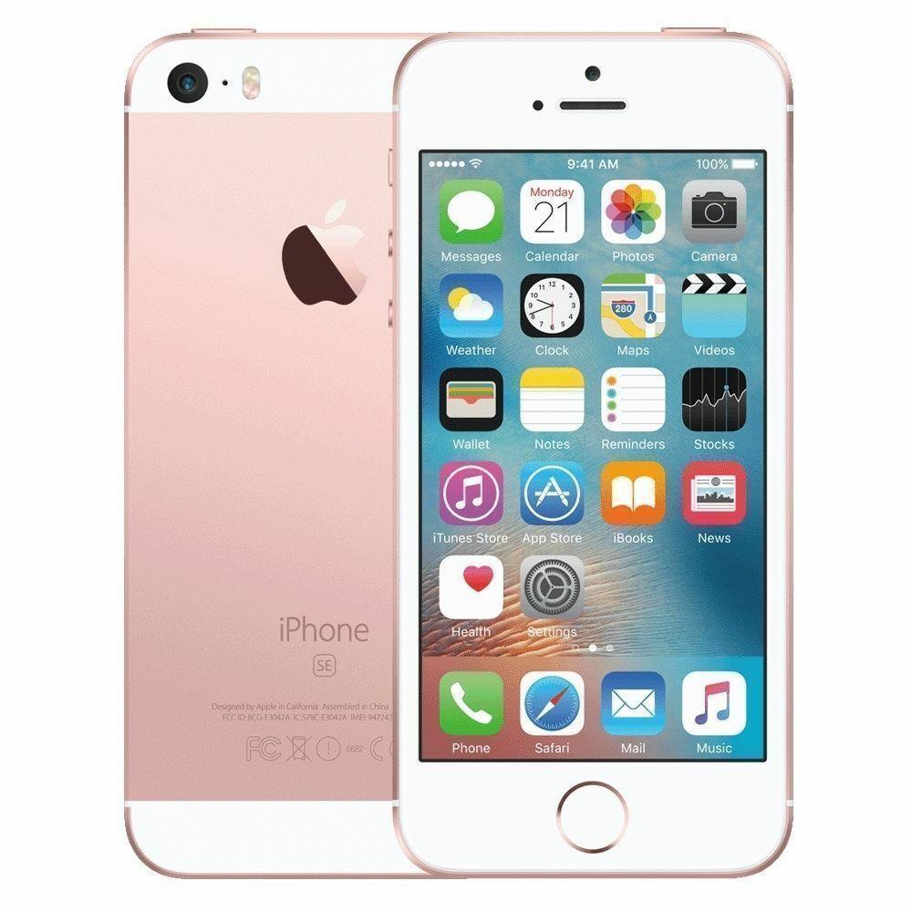 Apple iPhone SE 1st Generation - 16GB -(Unlocked) Rose Gold *Open