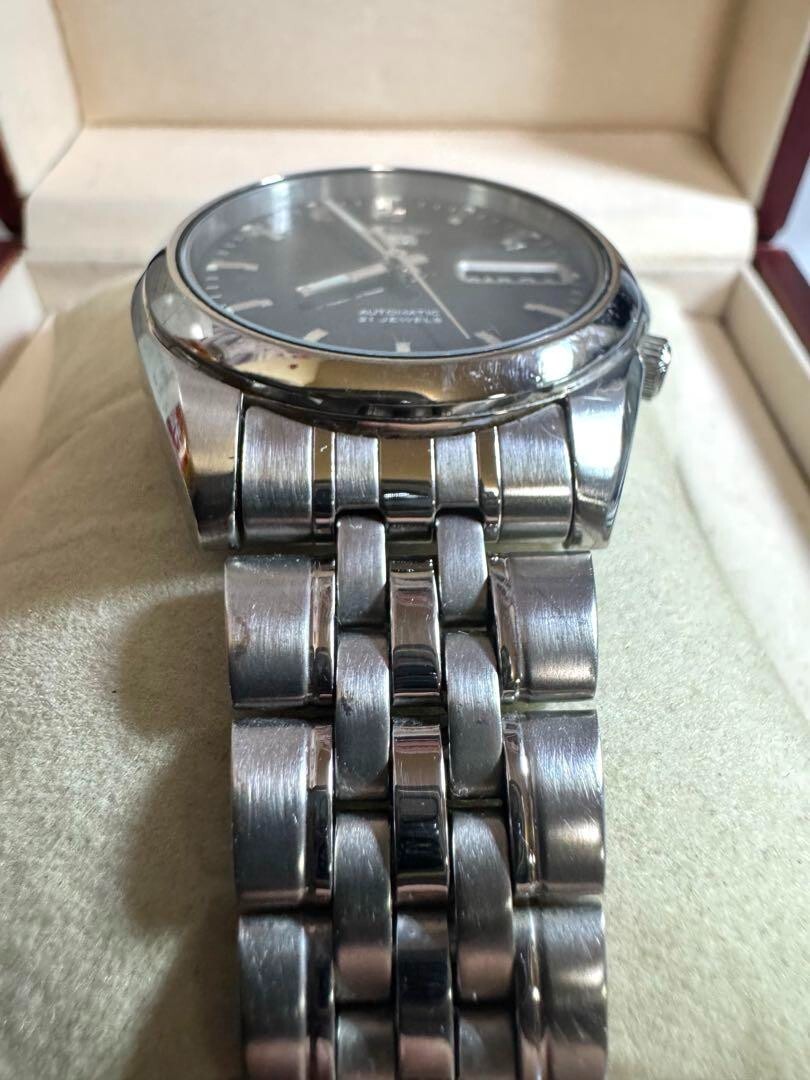 SEIKO 5 7S26-01V0 Black Dial Men's Automatic Watch From Japan | eBay