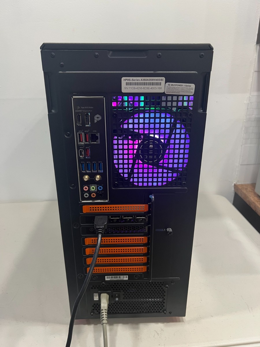 iBUYPOWER Gaming PC Ryzen 7 7700, RTX 4060 Ti, 32GB RGB DDR5, 1TB