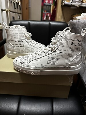 Brand New! John Galliano Women's Gazette High Top Sneakers Size 39