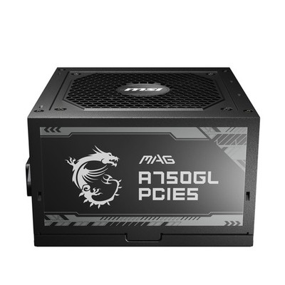MSI MAG A750GL PCIE5 Power Supply ATX 80 Plus Gold-certified 750W