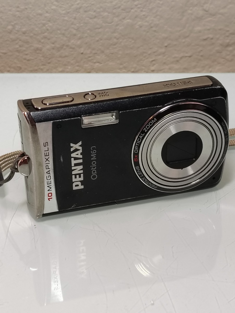 Pentax Optio M60 10MP Digital Camera 5X Old Camera Untested | eBay