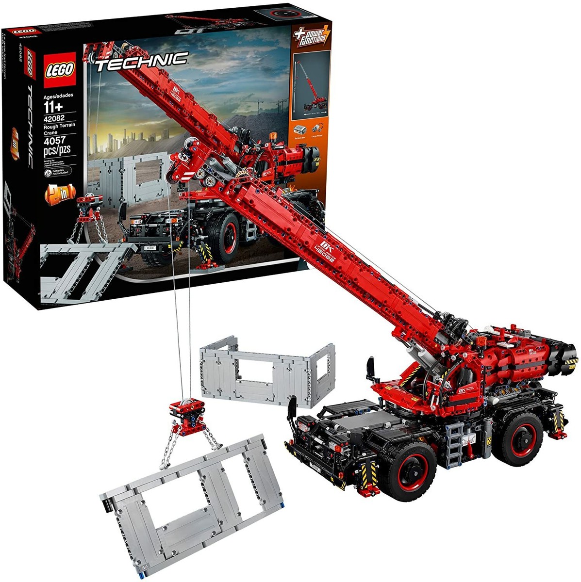 LEGO Technic Rough Terrain Crane 42082 Building Kit Gift Set