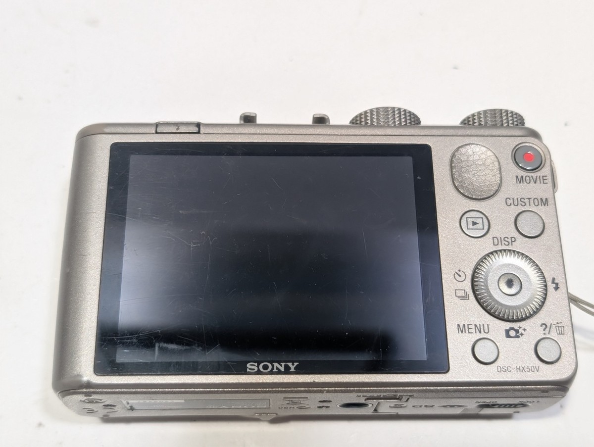 Sony Cyber-shot DSC-HX50V 20.4MP Digital Camera w Case & Charger