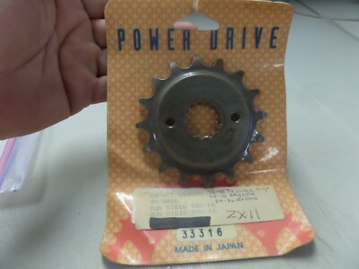 NOS Power Drive Sprocket 16T Fits Kawasaki 1984-86 ZX900A 92-95