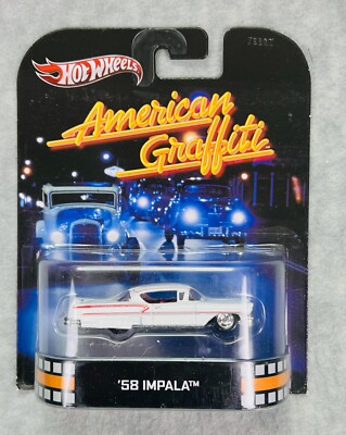 🔥Hot Wheels Retro Entertainment American Graffiti '58 Impala
