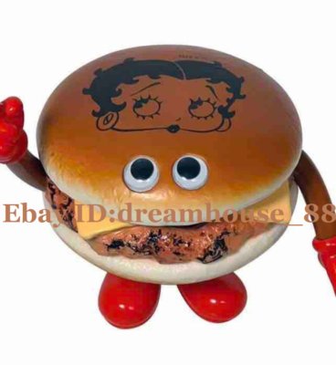 KAIEDA Flavors Betty Boop Burger Collectible Rare Sofubi Figure