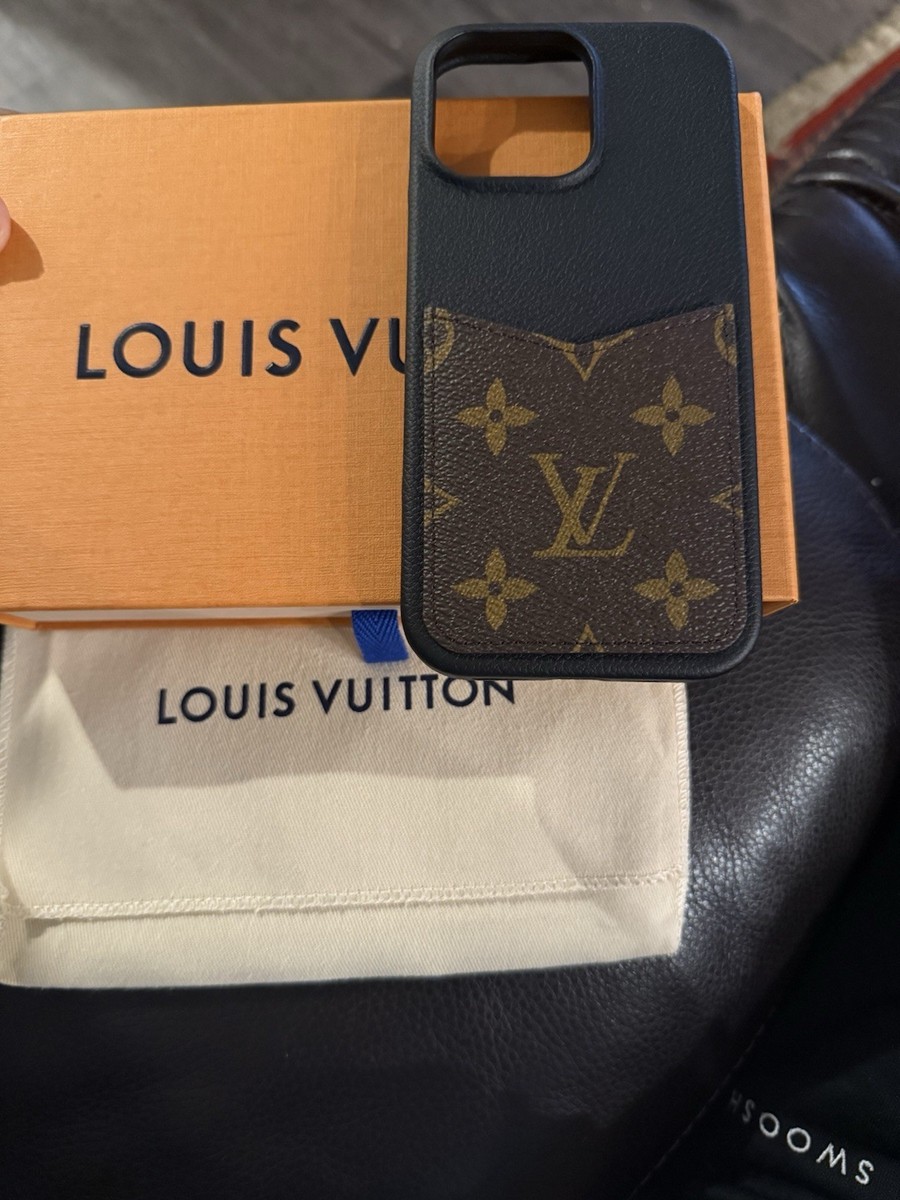 Authentic Louis Vuitton Iphone 16 pro max Leather Case | eBay