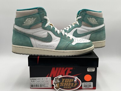Air Jordan 1 High Turbo Green 2019 Size 11.5 Used Rare Retro