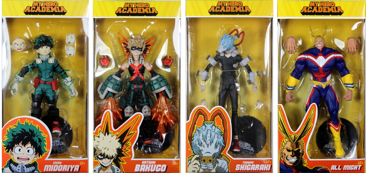 My Hero Academia ~ 7-INCH SERIES 1 ACTION FIGURE SET ~ McFarlane