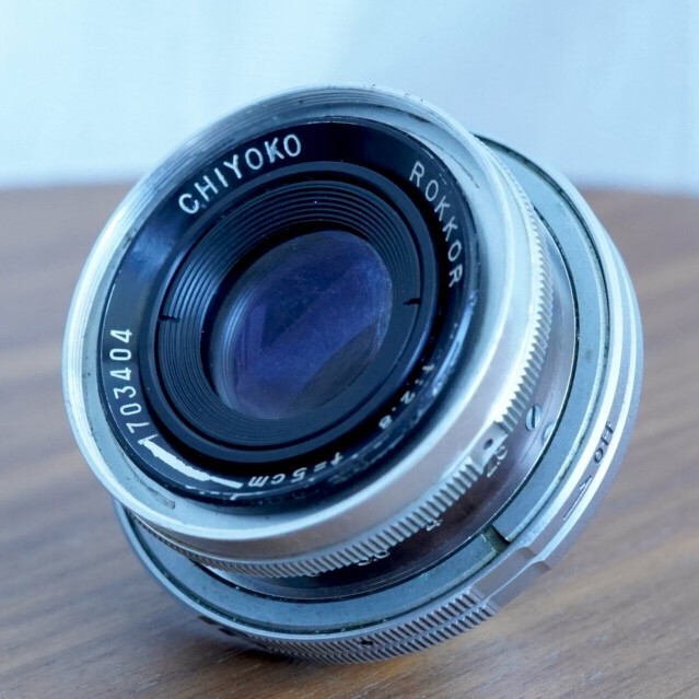 AS IS] Chiyoko Rokkor 5cm F2.8 Lens For Minolta Super A