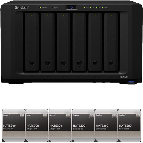 Synology DS223 2-Bay 2GB RAM 8TB (2x4TB) Seagate Ironwolf NAS