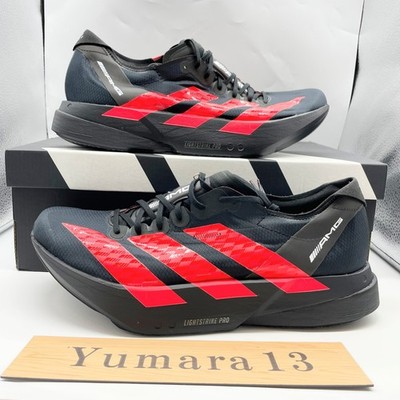 adidas Adizero Adios Pro 4 Amg Core Black Lucid Red KH8840 Men's