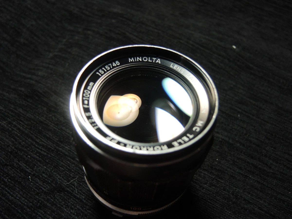 Minolta 100mm f/2.5 Camera Lenses for sale | eBay