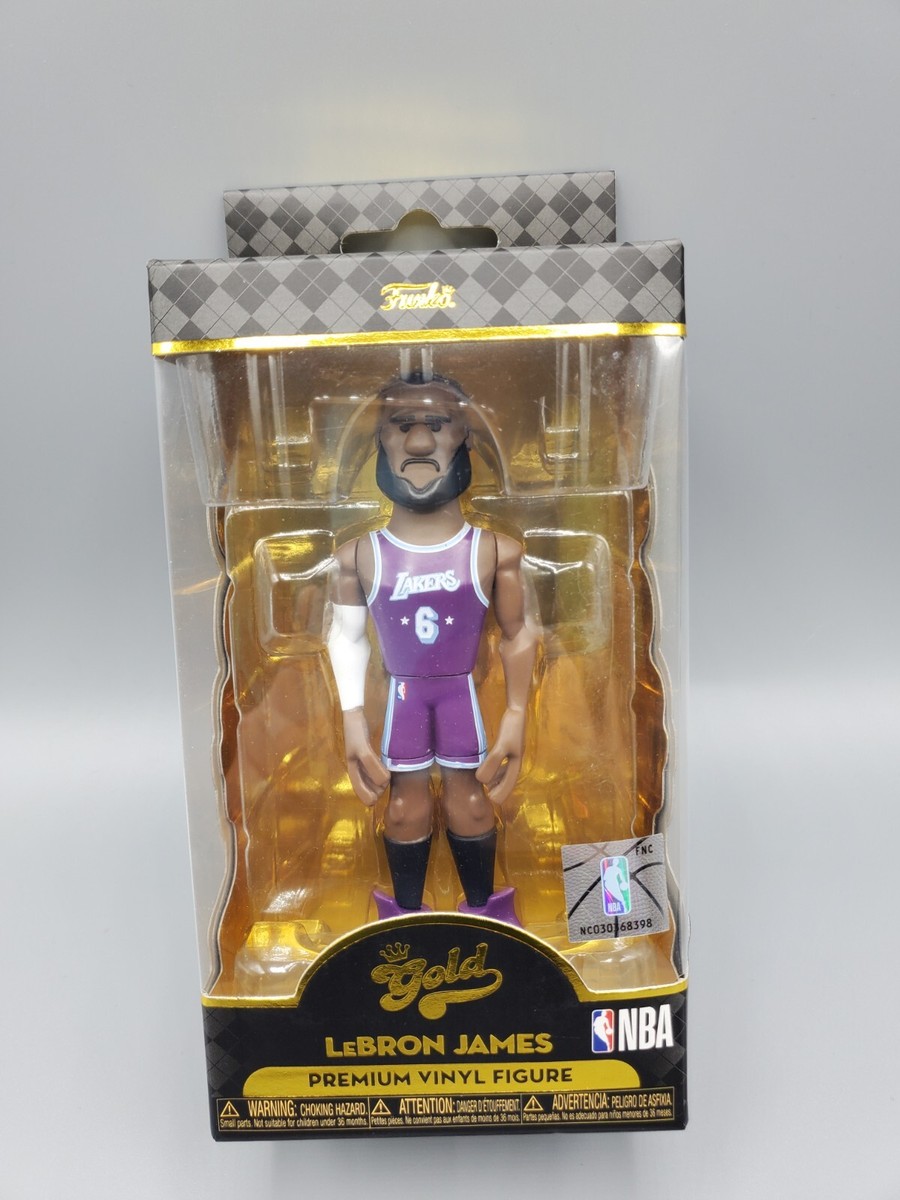 Funko Gold NBA Series Lebron James Premium Vinyl Figure | eBay
