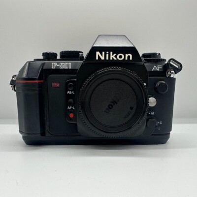 Nikon F-501 AF 35mm SLR Film Camera Body Only | eBay