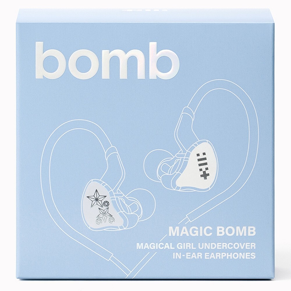 ILLIT BOMB 3rd Mini Album MERCH Ver/Mini CD+Earphones+3Sticker+5