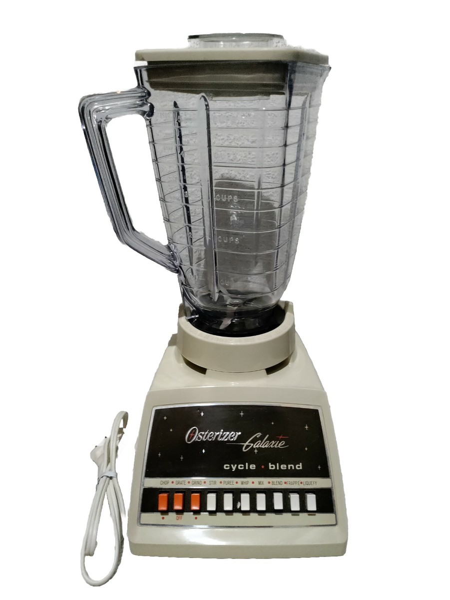 Vintage Oster Osterizer Galaxie Cycle Blend 10 Speed Blender