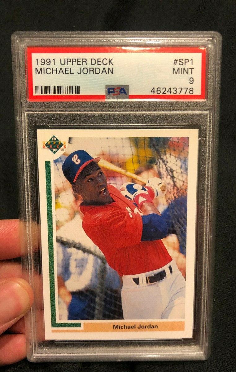 Michael Jordan 1991 Upper Deck Baseball SP1 White Sox Rookie RC