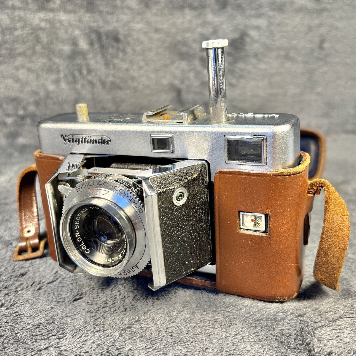 50s Voigtlander Vitessa L 35mm Camera Color Skopar 1:3.5/50