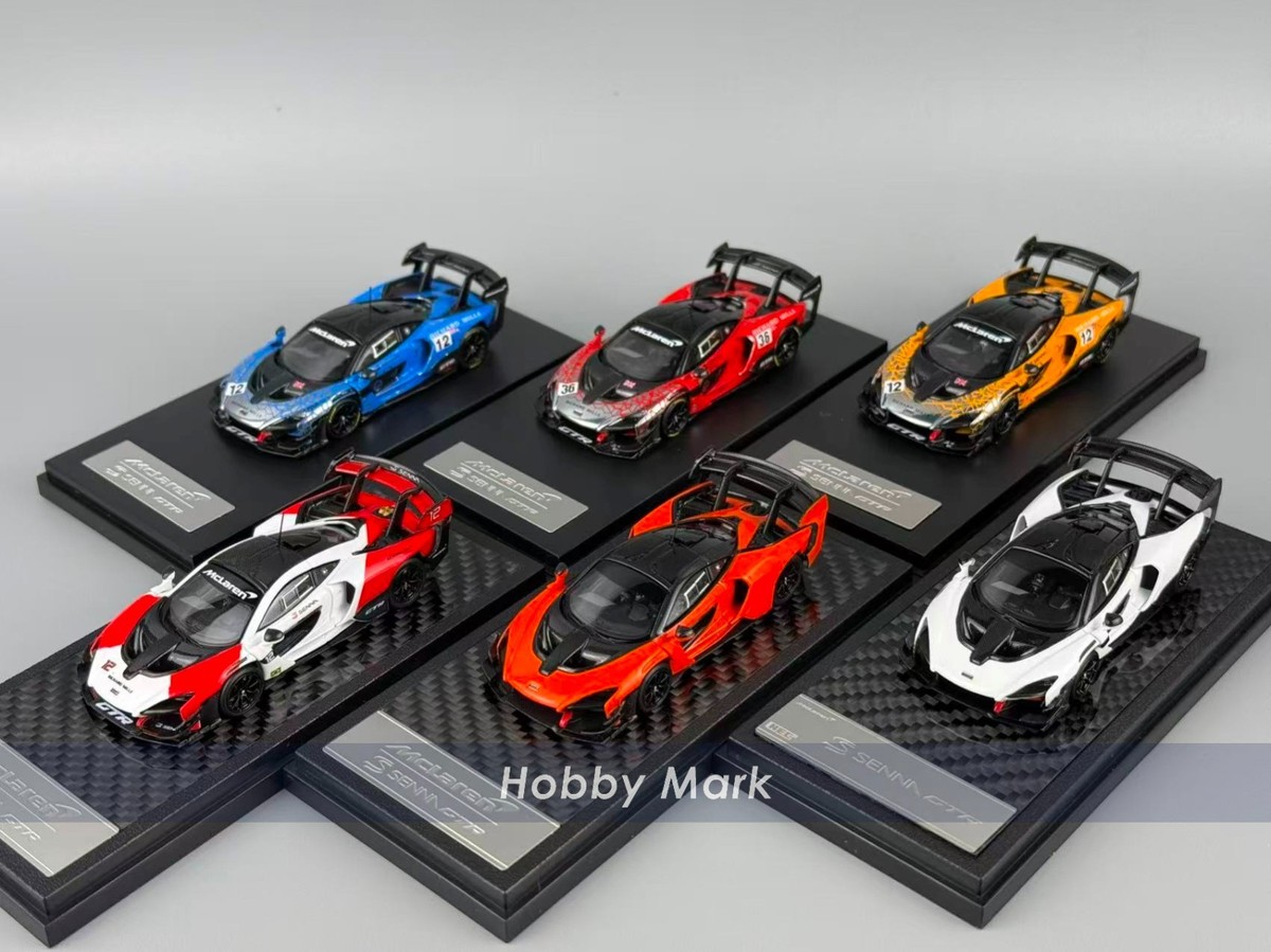 LCD models 1/64 Mclaren Senna GTR Ultimate Diecast Super Car Gift