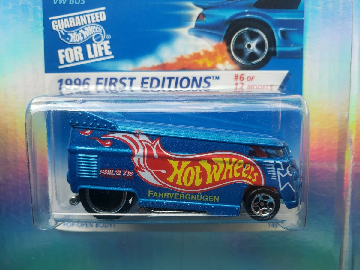 ミニカー Hot Wheels 1996 Fist Editon VW Drug Bus 1996~VW DRAG BUS~1ST