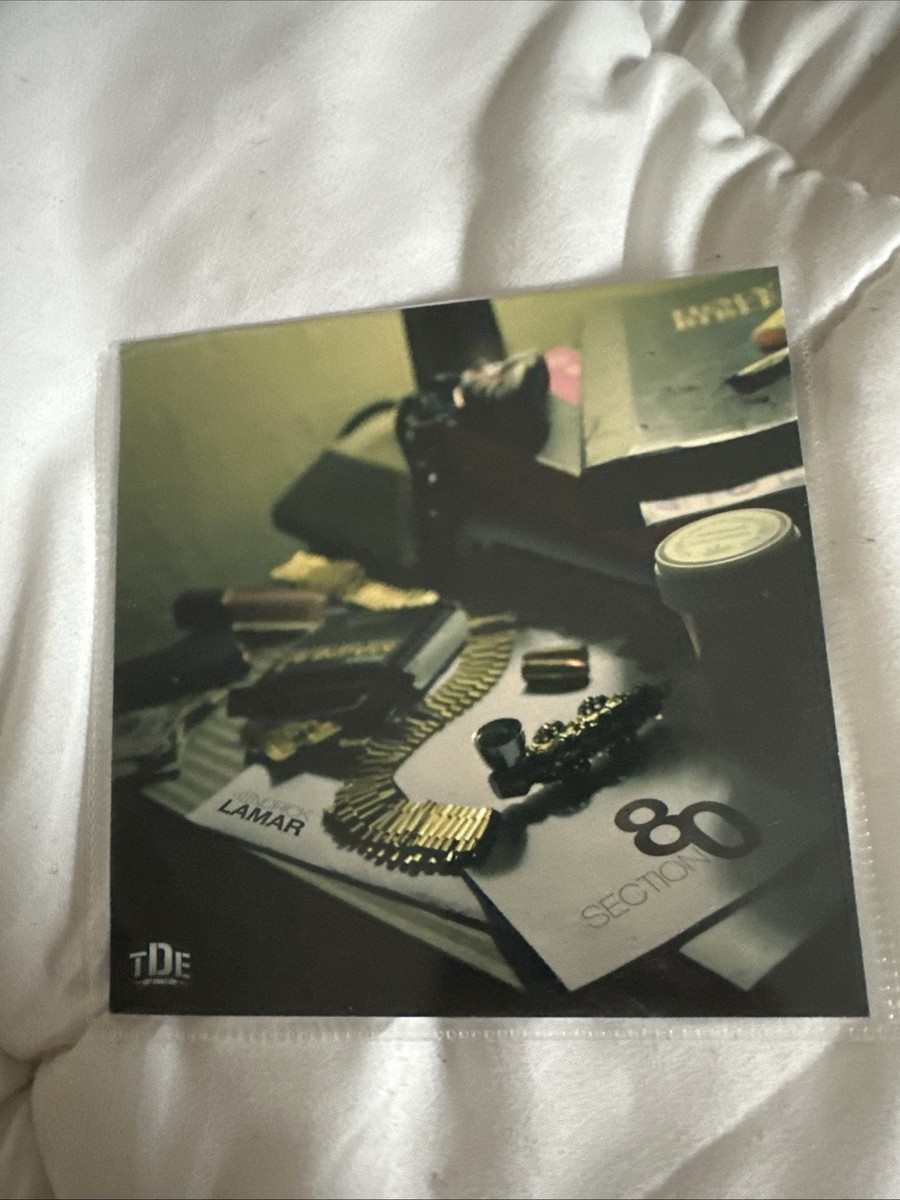 Signed Kendrick Lamar Section 80 CD Mint | eBay