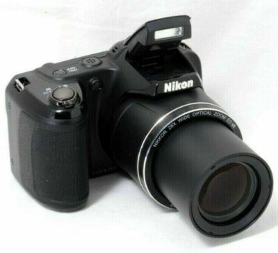 Nikon COOLPIX L340 20.48MP Digital Camera W. 28X Zoom Lens | eBay