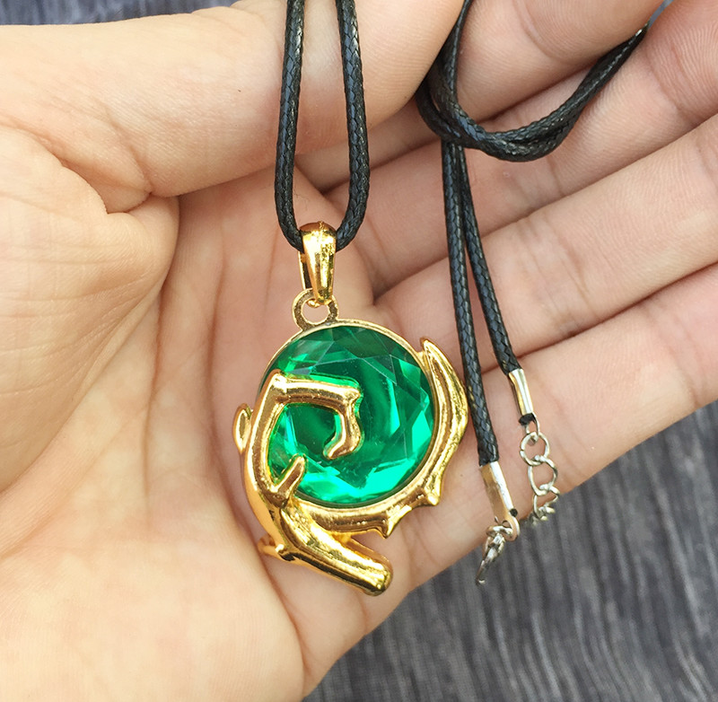 Zelda Kokiri's Emerald Zora's Sapphire Goron's Ruby necklace