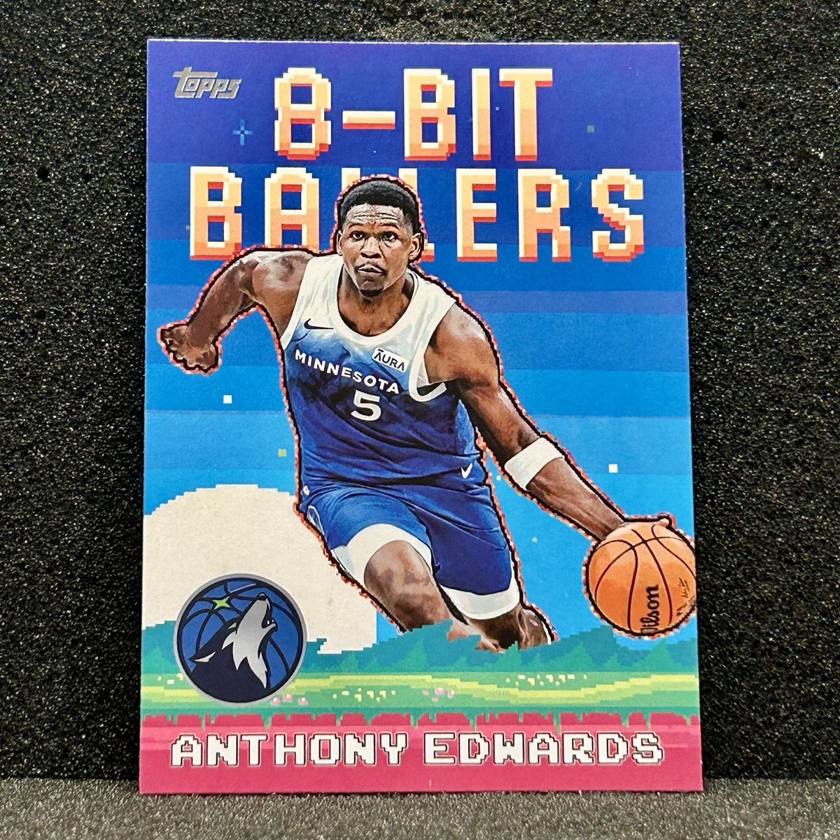Anthony Edwards 8-Bit Ballers 2025-26 Topps #8B-18 | eBay
