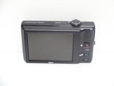 Nikon COOLPIX S6100 16.0MP Digital Camera Black Used from JAPAN | eBay