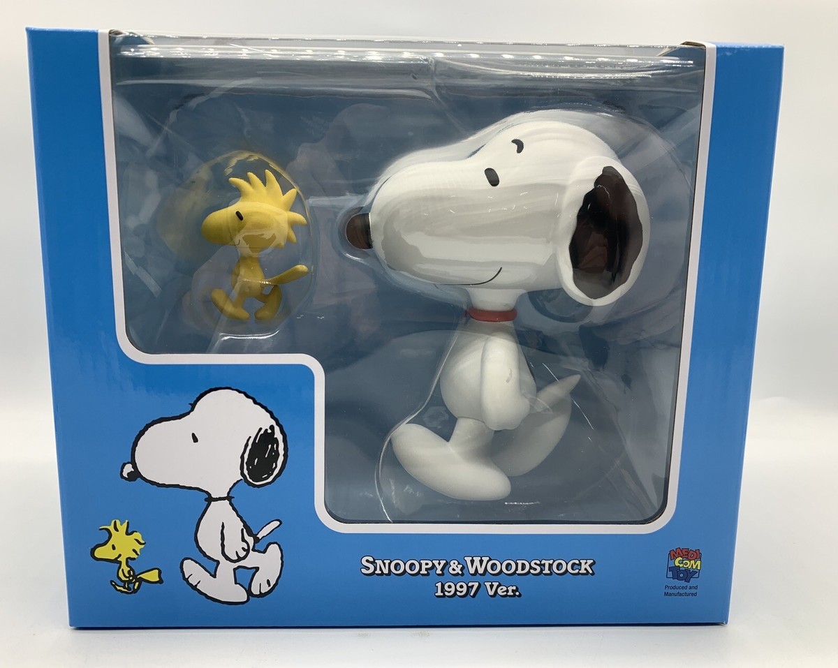 Peanuts Snoopy & Woodstock 1997 VCD Figures Medicom | eBay