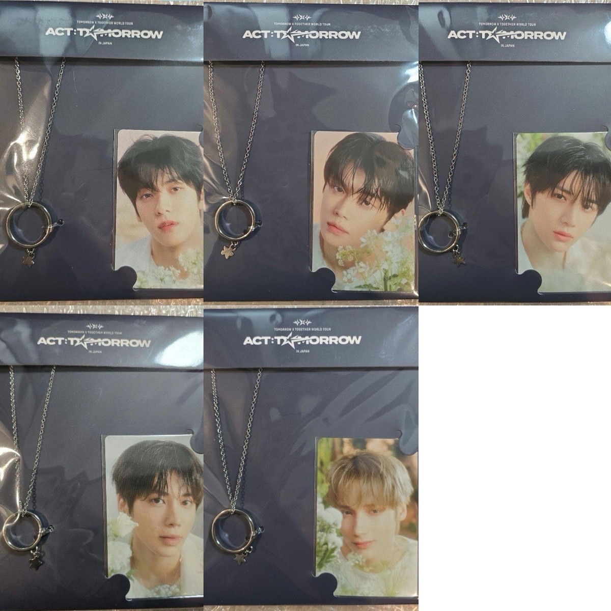 TXT Necklace Tomorrow X together Act: Tomorrow Japan Tour Merch